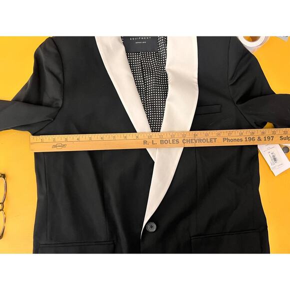 Equipment Quincy Wool Blazer Women's Size 8 NWT - Picture 10 of 11